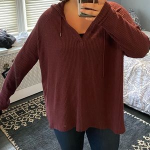 Urban Outfitters hooded long sleeve sweater